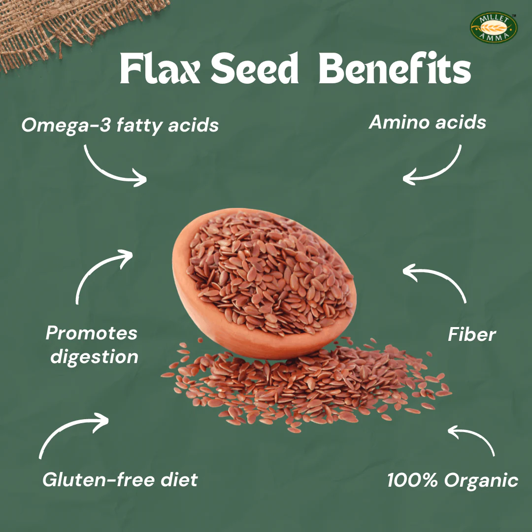 Avisa Karam Podi - Flax Seeds